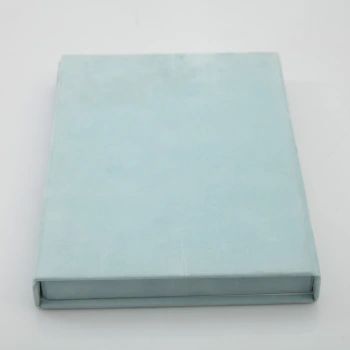 OUTLET- Niebieskie welurowe na zdjęcia 13x18 (do 50 zdjęć)